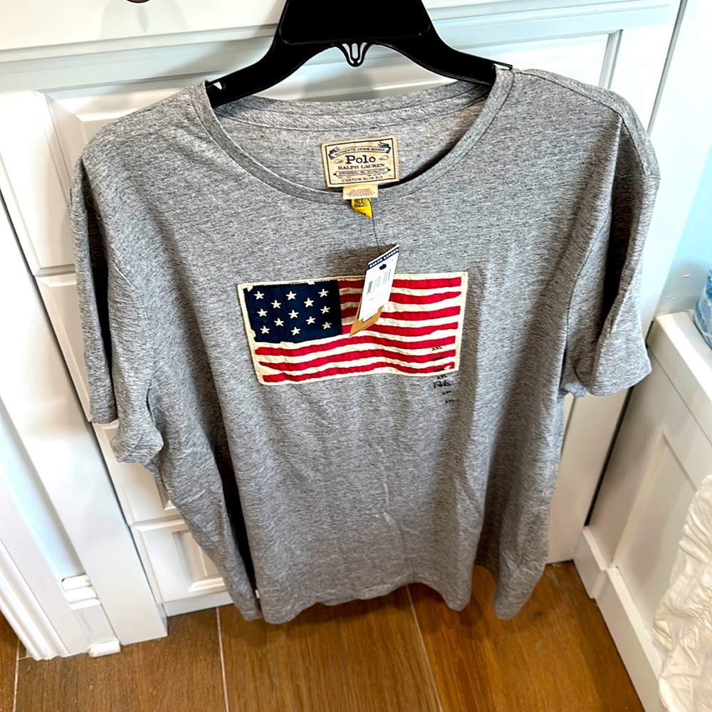 Men's XXL flag t shirt